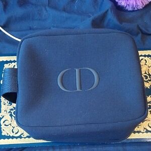 Dior Black Cosmetic Bag